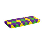 Mardi Gras Argyle Pattern Print Piano Keyboard Cover