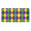 Mardi Gras Argyle Pattern Print Towel