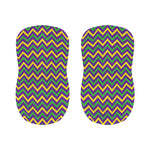 Mardi Gras Chevron Pattern Print Bar Stool Covers