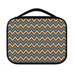 Mardi Gras Chevron Pattern Print Classic Bible Case