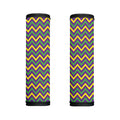 Mardi Gras Chevron Pattern Print Handle Covers