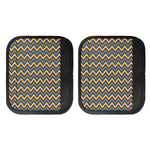 Mardi Gras Chevron Pattern Print Handle Covers