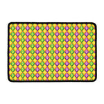 Mardi Gras Diamond Pattern Print Kitchen Mat