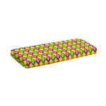 Mardi Gras Diamond Pattern Print Piano Keyboard Cover