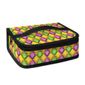 Mardi Gras Diamond Pattern Print Small Lunch Bag