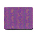 Mardi Gras Dot Pattern Print Bifold Wallet