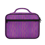 Mardi Gras Dot Pattern Print Briefcase Bible Bag