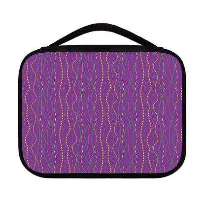Mardi Gras Dot Pattern Print Classic Bible Case