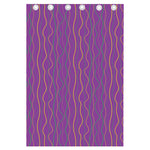 Mardi Gras Dot Pattern Print Curtain