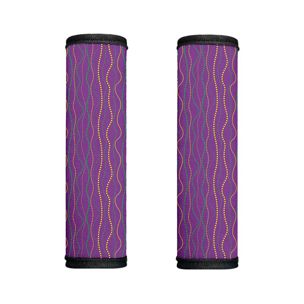 Mardi Gras Dot Pattern Print Handle Covers