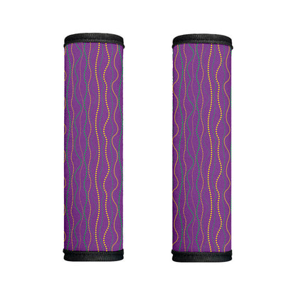 Mardi Gras Dot Pattern Print Handle Covers