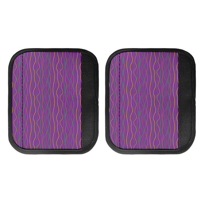 Mardi Gras Dot Pattern Print Handle Covers
