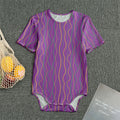 Mardi Gras Dot Pattern Print Men's Bodysuit