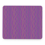 Mardi Gras Dot Pattern Print Mouse Pad
