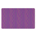 Mardi Gras Dot Pattern Print Polyester Doormat