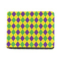 Mardi Gras Fat Tuesday Argyle Print Bifold Wallet