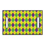 Mardi Gras Fat Tuesday Argyle Print Golf Cart Seat Cover