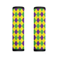 Mardi Gras Fat Tuesday Argyle Print Handle Covers