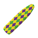 Mardi Gras Fat Tuesday Argyle Print Ironing Board Cover