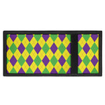 Mardi Gras Fat Tuesday Argyle Print Trifold Wallet