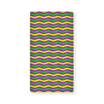 Mardi Gras Fat Tuesday Chevron Print Baby Crib Sheet