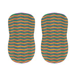 Mardi Gras Fat Tuesday Chevron Print Bar Stool Covers