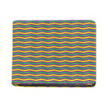 Mardi Gras Fat Tuesday Chevron Print Bifold Wallet