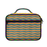 Mardi Gras Fat Tuesday Chevron Print Briefcase Bible Bag