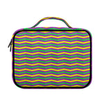 Mardi Gras Fat Tuesday Chevron Print Briefcase Bible Bag