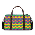Mardi Gras Fat Tuesday Chevron Print Duffel Bag