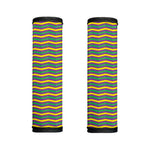 Mardi Gras Fat Tuesday Chevron Print Handle Covers