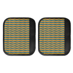 Mardi Gras Fat Tuesday Chevron Print Handle Covers