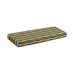 Mardi Gras Fat Tuesday Chevron Print Piano Keyboard Cover