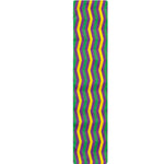 Mardi Gras Fat Tuesday Chevron Print Table Runner