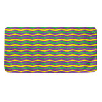 Mardi Gras Fat Tuesday Chevron Print Towel