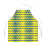 Mardi Gras Fat Tuesday Pattern Print Adjustable Apron