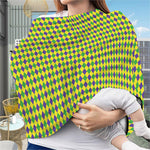 Mardi Gras Fat Tuesday Pattern Print Baby Seat Cover