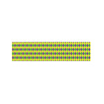 Mardi Gras Fat Tuesday Pattern Print Bed Runner