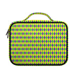 Mardi Gras Fat Tuesday Pattern Print Briefcase Bible Bag