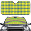 Mardi Gras Fat Tuesday Pattern Print Car Windshield Sun Shade