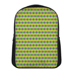 Mardi Gras Fat Tuesday Pattern Print Casual Backpack