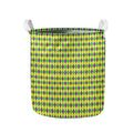 Mardi Gras Fat Tuesday Pattern Print Collapsible Laundry Basket