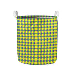 Mardi Gras Fat Tuesday Pattern Print Collapsible Laundry Basket