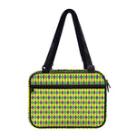 Mardi Gras Fat Tuesday Pattern Print Double Strap Bible Bag