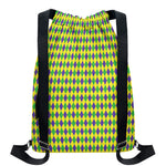 Mardi Gras Fat Tuesday Pattern Print Drawstring Backpack