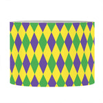 Mardi Gras Fat Tuesday Pattern Print Drum Lamp Shade