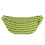 Mardi Gras Fat Tuesday Pattern Print Fanny Pack