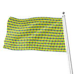 Mardi Gras Fat Tuesday Pattern Print Flag