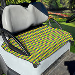 Mardi Gras Fat Tuesday Pattern Print Golf Cart Seat Cover
