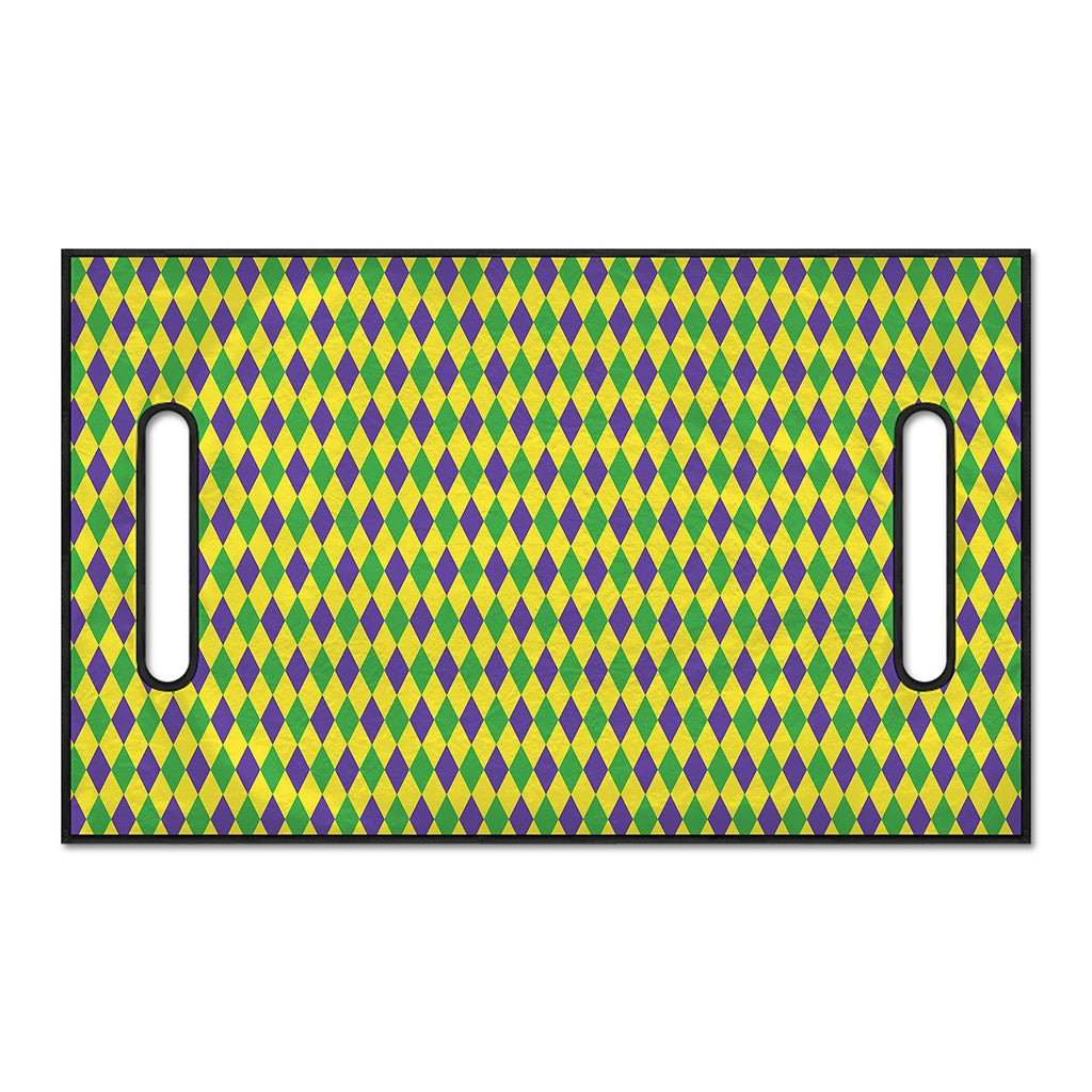 Mardi Gras Fat Tuesday Pattern Print Golf Cart Seat Cover